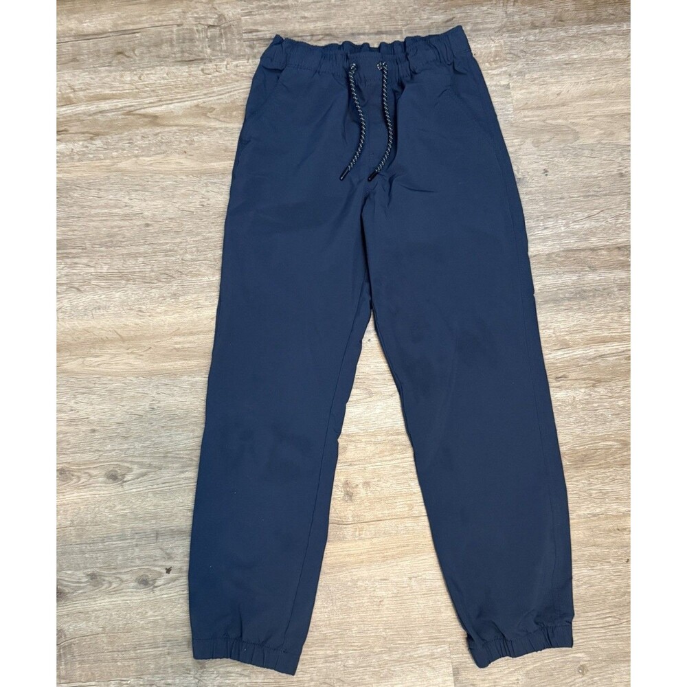 Girls' Poly Spandex Jogger Pants Blue Cat & Jack Elastic Waist Legs Pockets 16